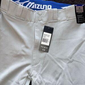 New Mizzuno Gray Baseball Short Pant‎ Mens L
